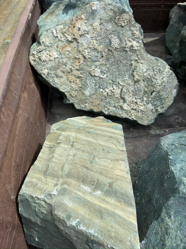 Ландшафтные глыбы зелёные 200-500 килограмм купить в Сочи