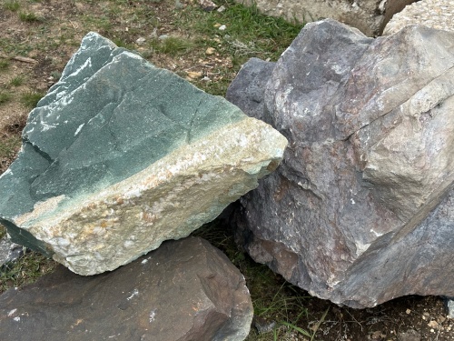 Камни для ландшафтного дизайна зелёные 10-60 килограмм купить в Сочи