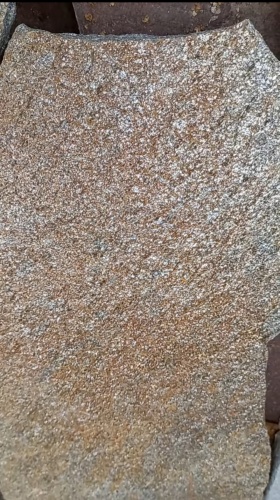 Плитняк златолит серебристый для цоколя, отмостки купить в Сочи