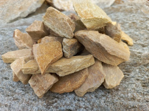 Златолит жёлтый декоративная каменная крошка купить в Сочи