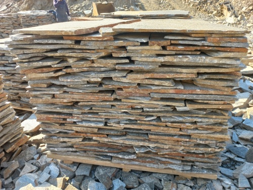 Плитняк серицит облицовочный 10-20мм купить в Сочи