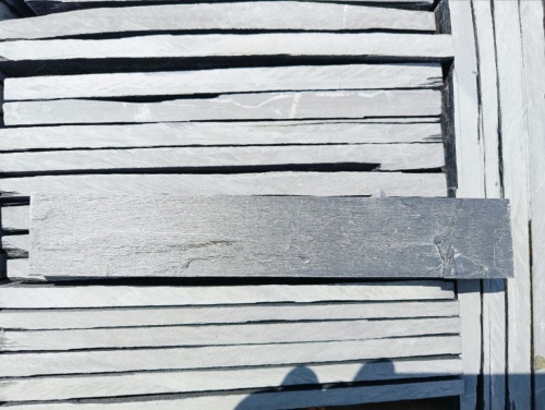 Плитка чёрная из натурального камня фасадная 30 см * 5 см, толщина 7 мм -30 мм купить в Сочи