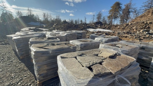 плитняк старая англия для парковок 